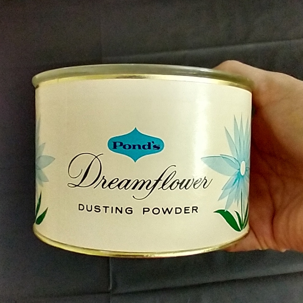 Vintage POND'S  Dreamflower Dusting Powder NWOT
